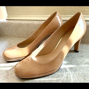 NEW Stuart Weitzman Platswoon Pump Adobe Aniline